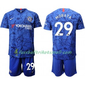 Fußballtrikots Chelsea Morata 29 Kinder 2019-2020 Kurzarm Heimtrikotsatz kaufen